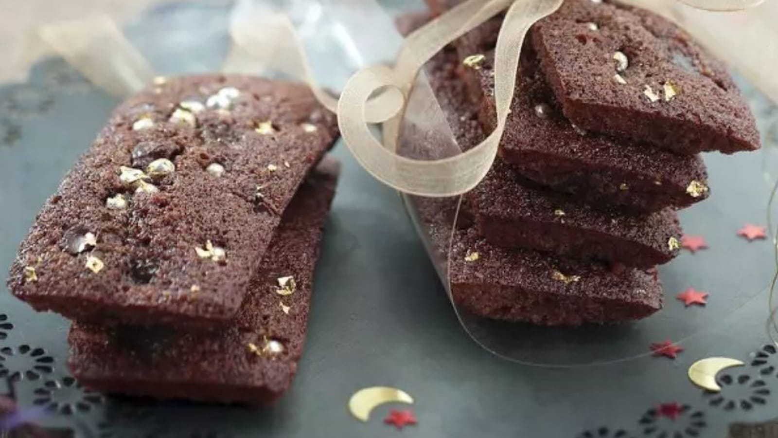 Financiers au chocolat et aux marrons