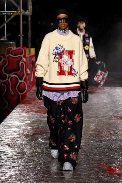 Look 74&nbsp;du d&eacute;fil&eacute; Tommy Hilfiger