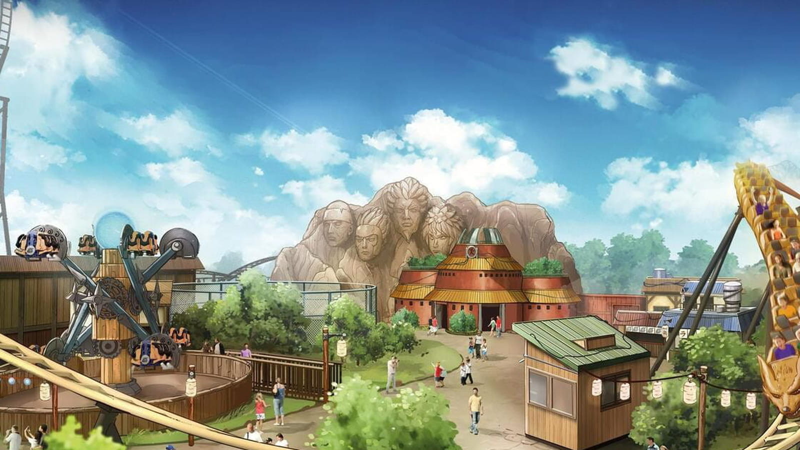 Espace Naruto au Parc Spirou