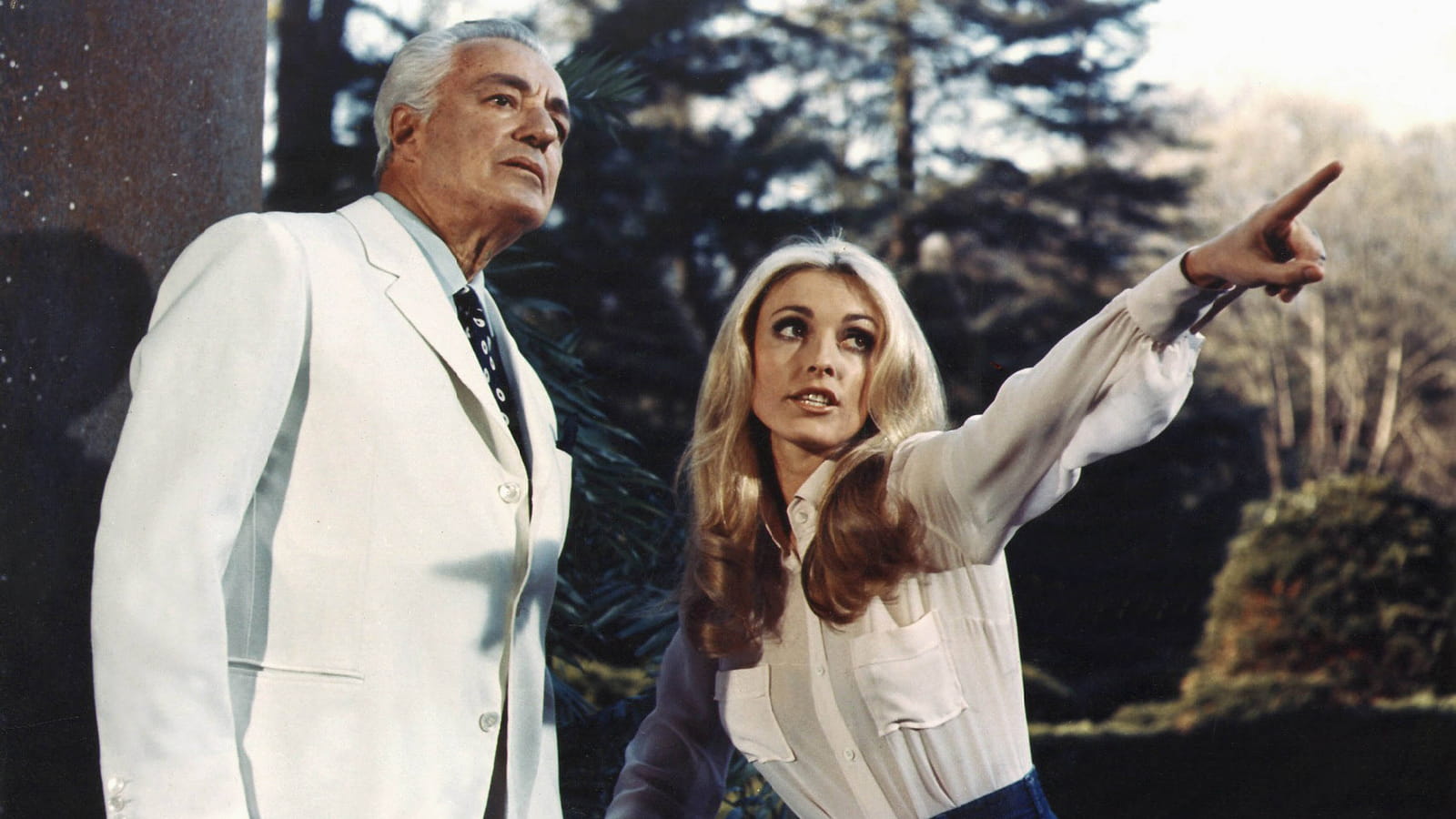 Vittorio De Sica et Sharon Tate