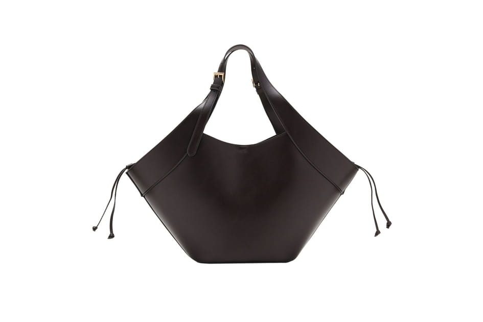 Grand sac &agrave; double anse avec boucles, Mango