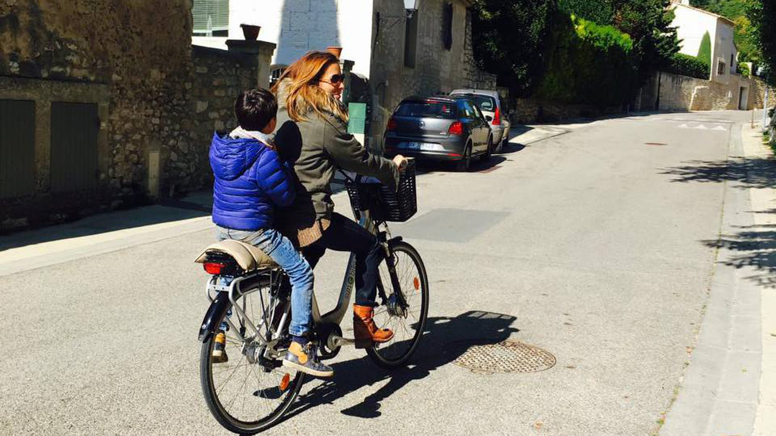 Mélissa Theuriau et Léon 