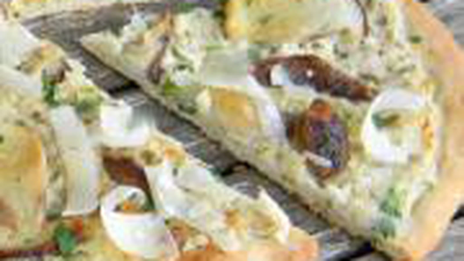 Pizza aux cèpes