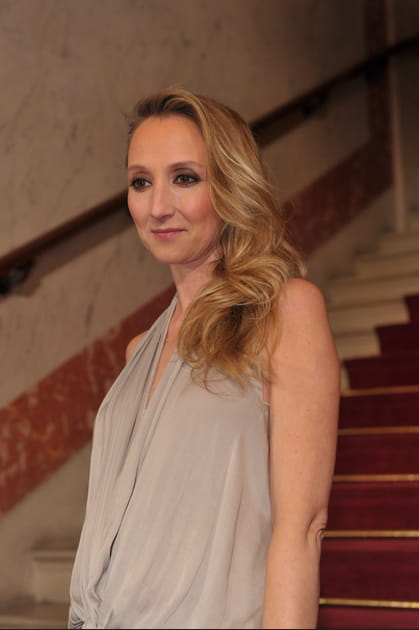 La coiffure glamour d'Audrey Lamy