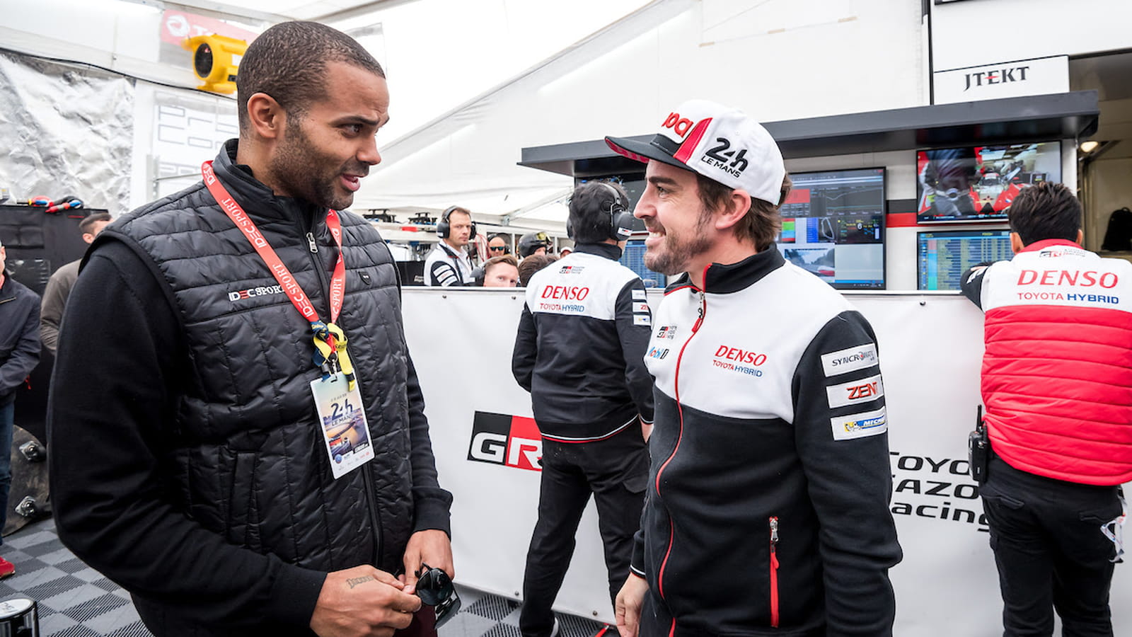 Tony Parker, Fernando Alonso