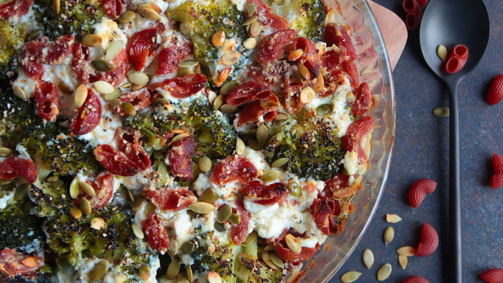 Gratin de légumiô, brocolis et Ricotta