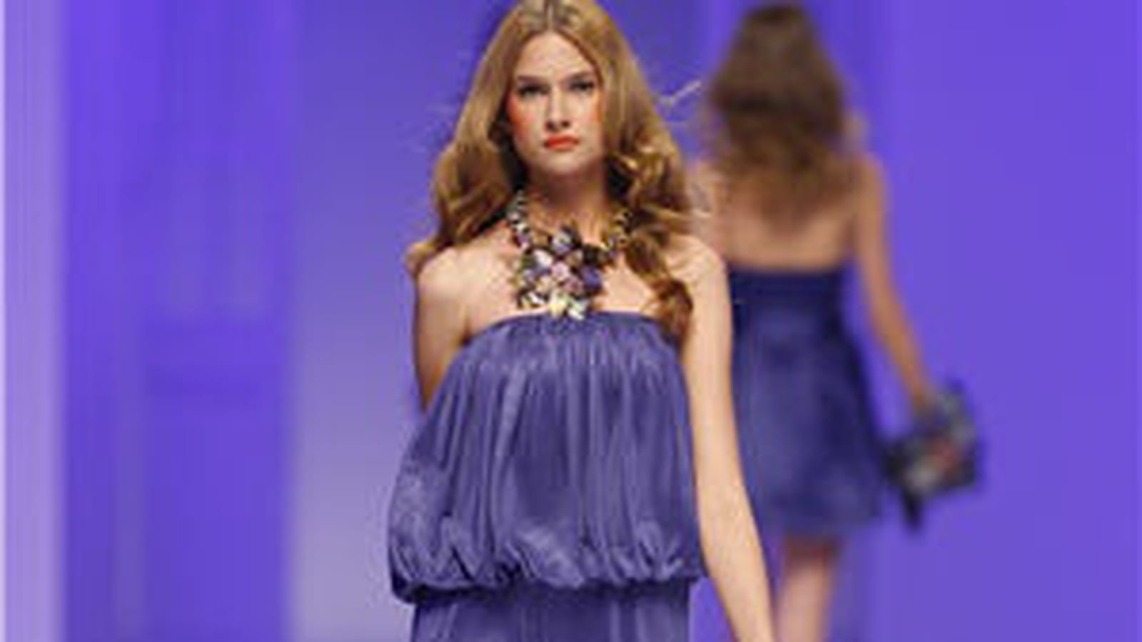 Combinaison violette de Mango