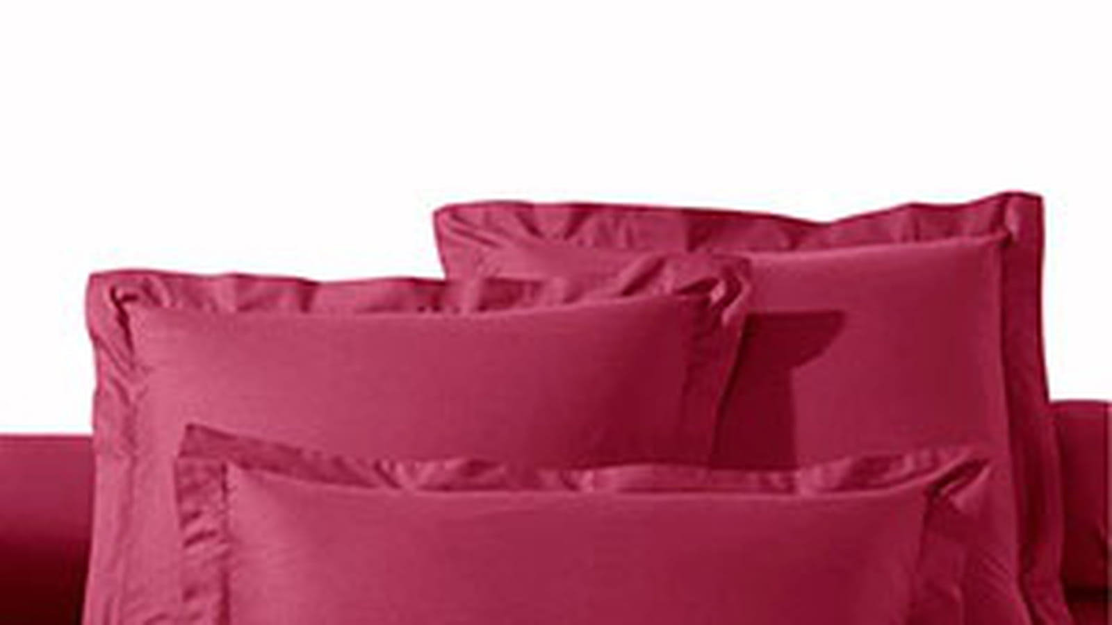 Draps "Groseille" de La Redoute