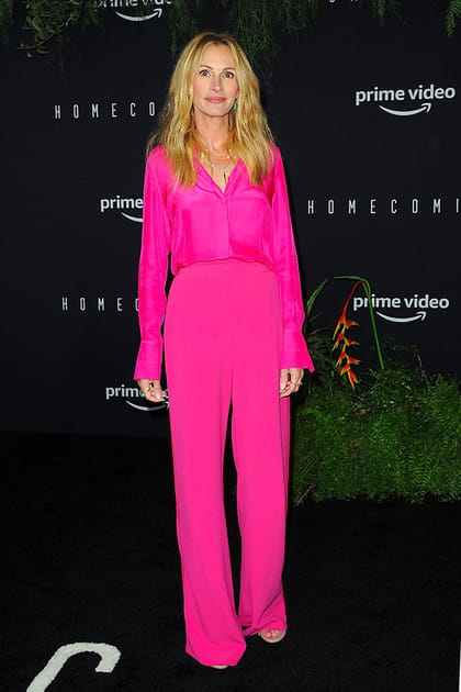 Julia Roberts en tailleur rose