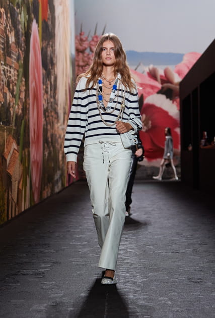 Look 40&nbsp;du d&eacute;fil&eacute;&nbsp;Chanel&nbsp;printemps-&eacute;t&eacute; 2024