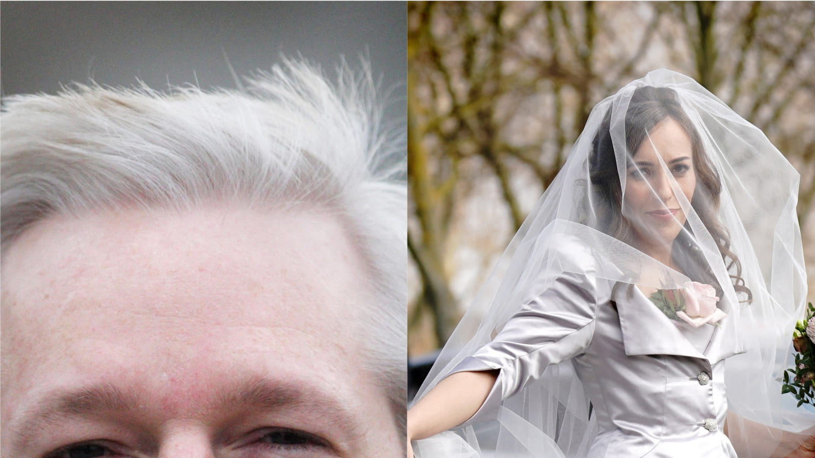 Julian Assange et Stella Moris