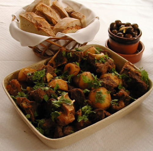 Agneau à la portugaise