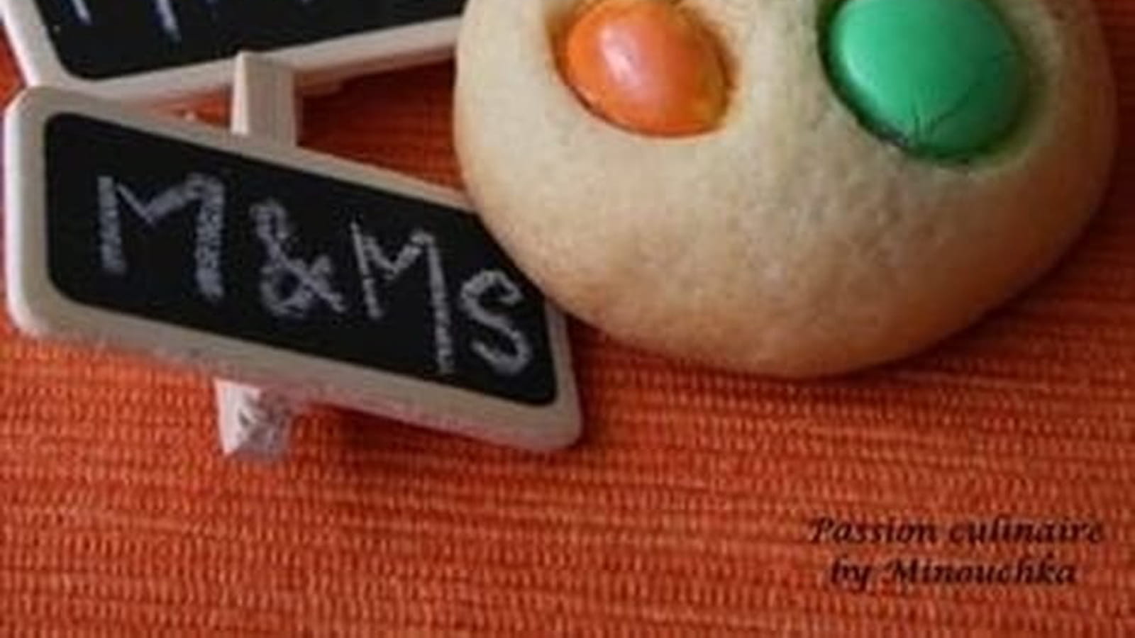 Cookies aux M&M's