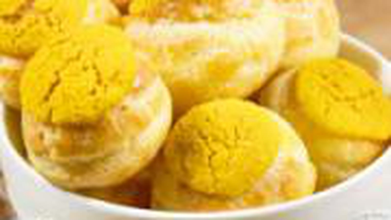 Petits choux au citron