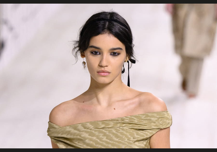 Le ruban d&eacute;licat de Christian Dior