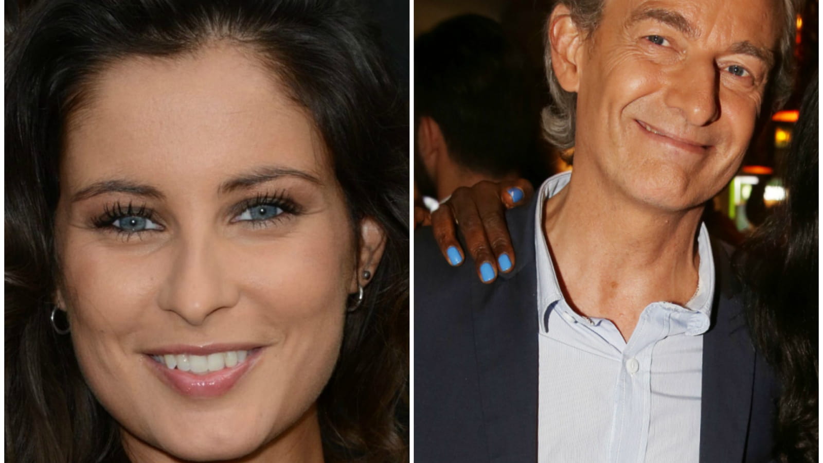 Malika Ménard et Gilles Verdez