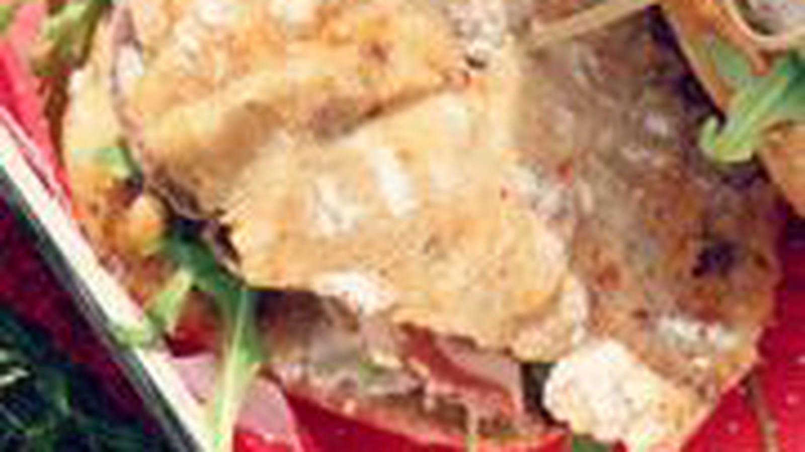 Sandwiches tomates séchées, roquette, parmesan