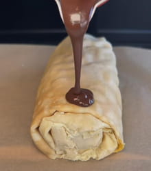 Bûche crêpes : Etape 5