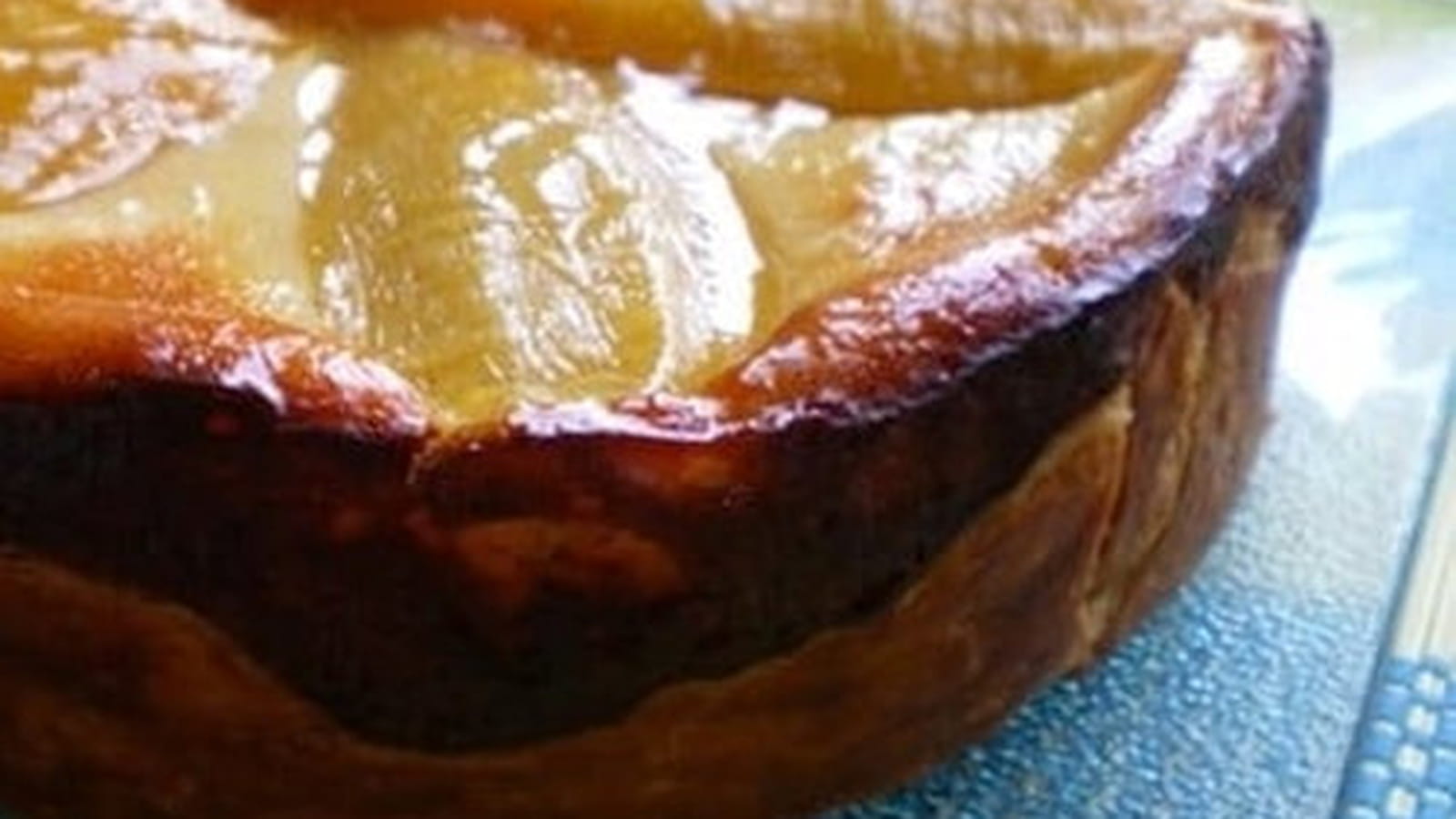 Flan pâtissier à la mangue