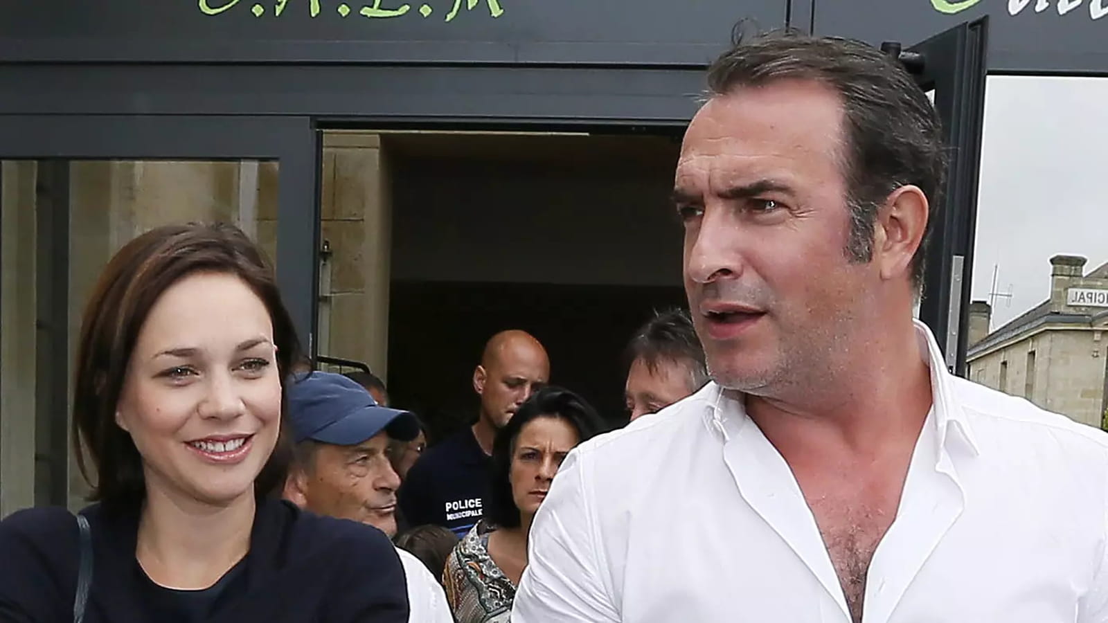 Jean Dujardin et Nathalie Péchalat