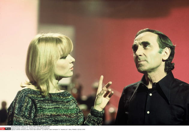 Avec France Gall en 1976