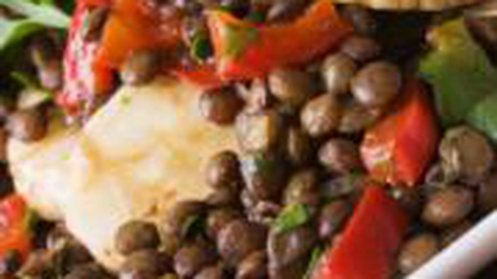 Salade de lentilles