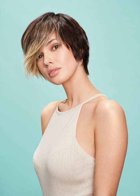 La coupe courte m&eacute;ch&eacute;e