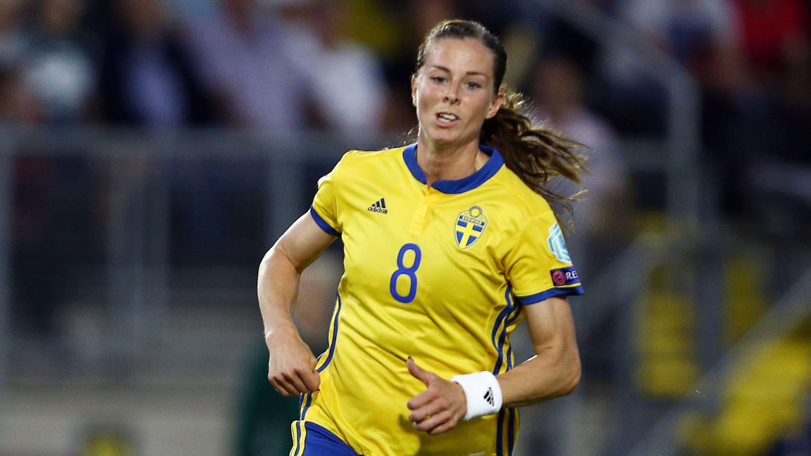 Lotta Schelin lors de l’Euro 2017