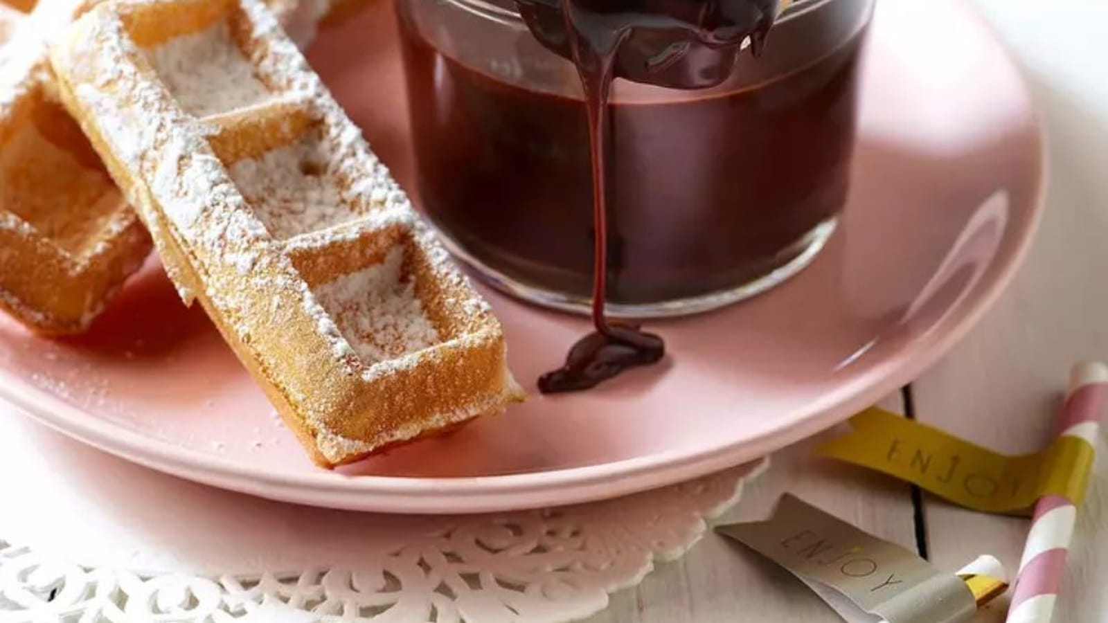 Mini gaufre façon churros