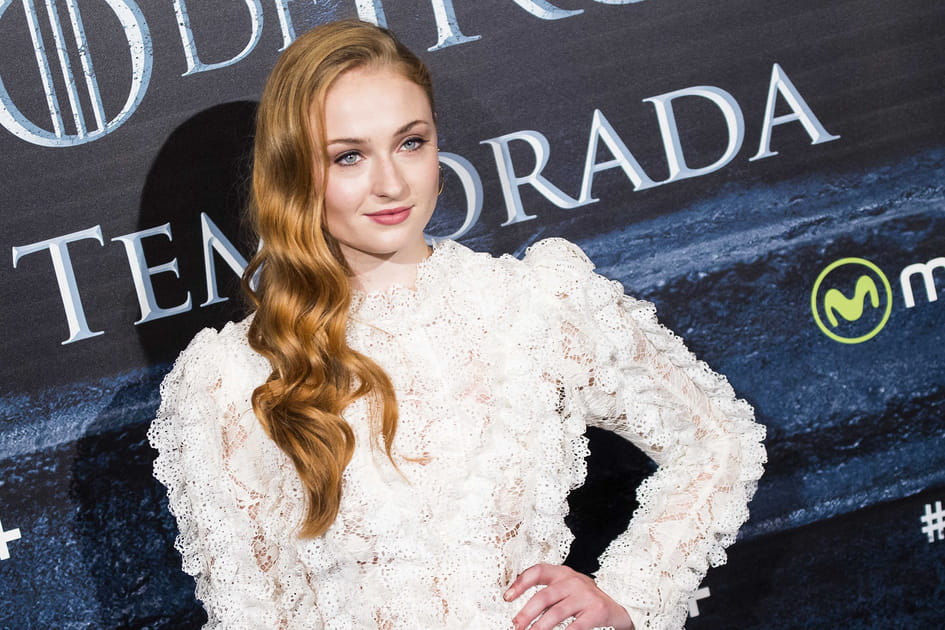 Le Mermaid hair roux de Sophie Turner