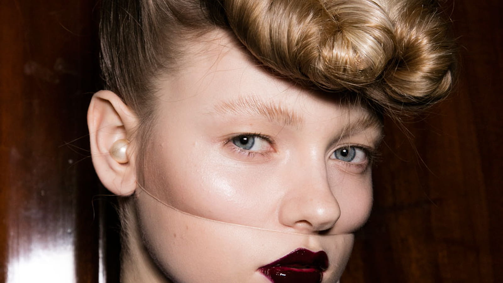 Fil de pêche facial Gareth Pugh