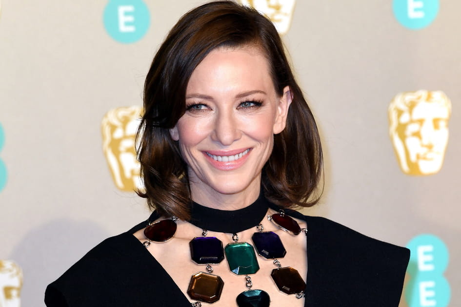 Cate Blanchett est distingu&eacute;e en brune