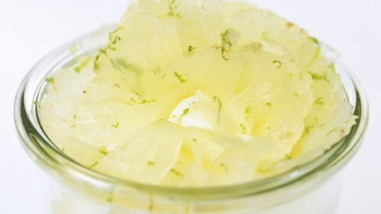 L'île flottante ananas citron vert par Anne-Sophie Pic