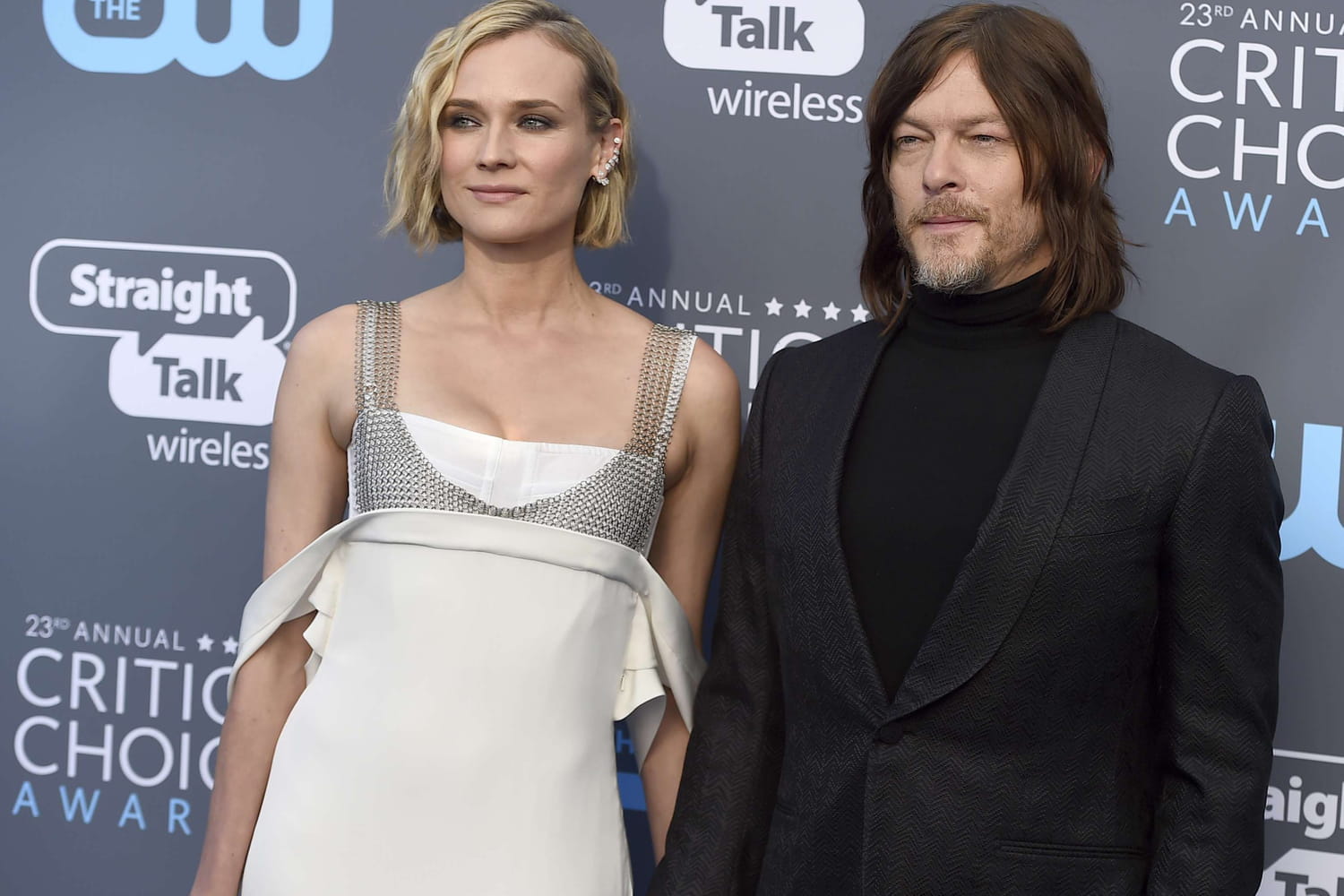 Diane Kruger s'est fiancée à Norman Reedus