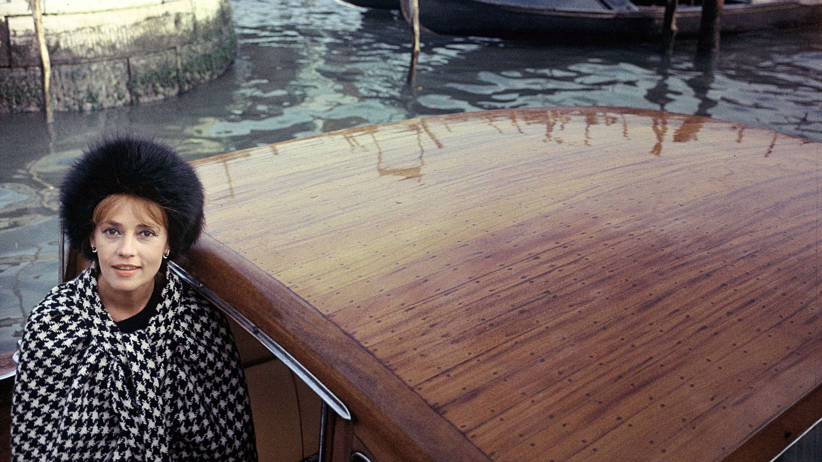 A Venise, sur le tournage de "Eva" de Joseph Losey