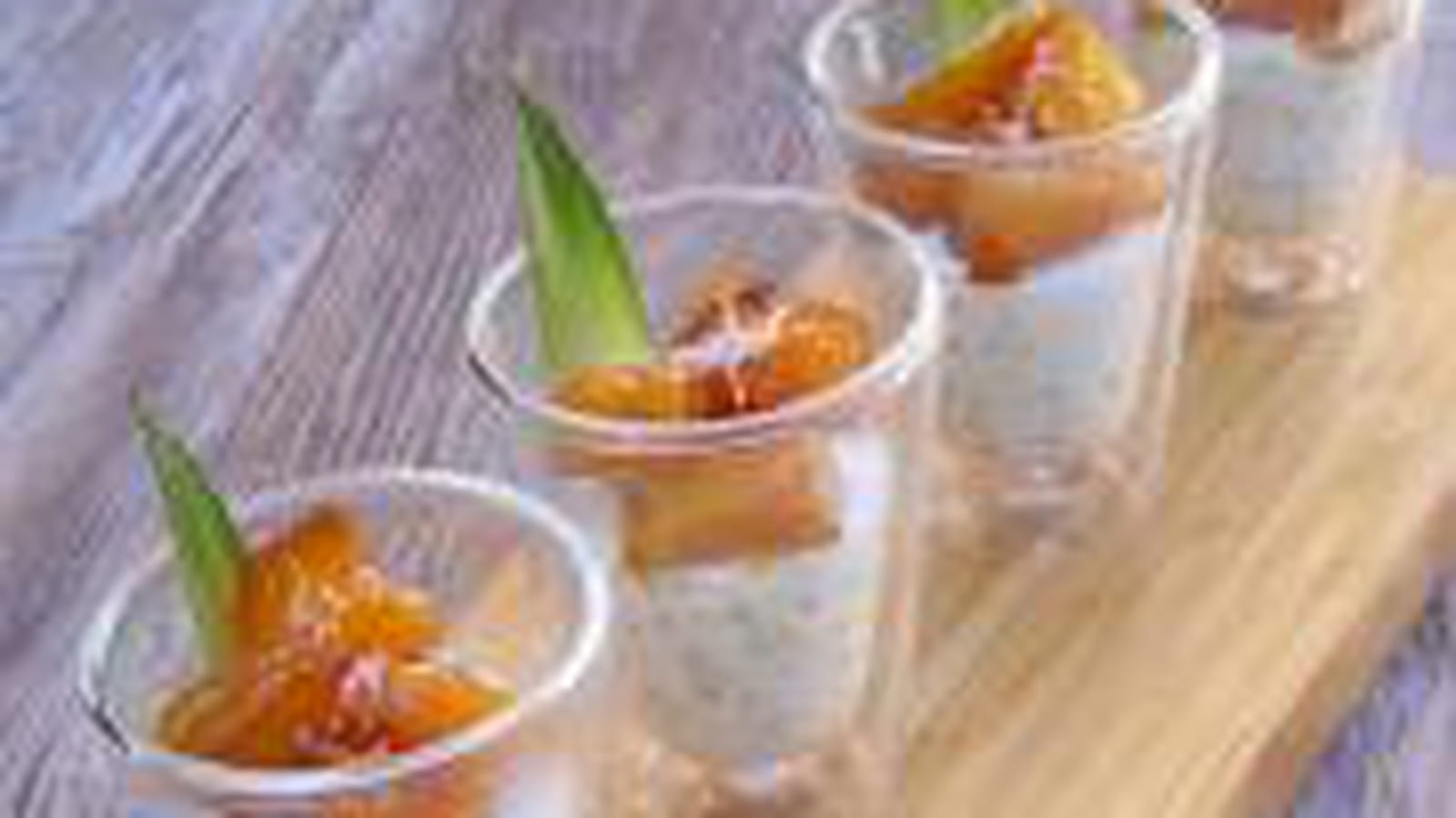 Ananas et perles du Japon
