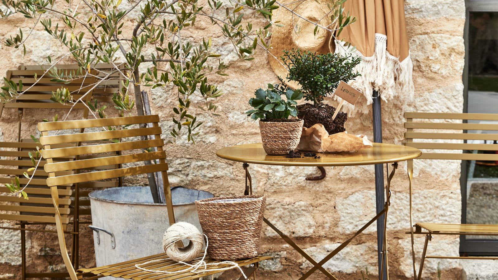 Petit salon de jardin 