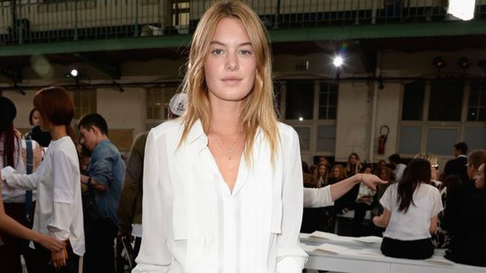 Look chemisier blanc