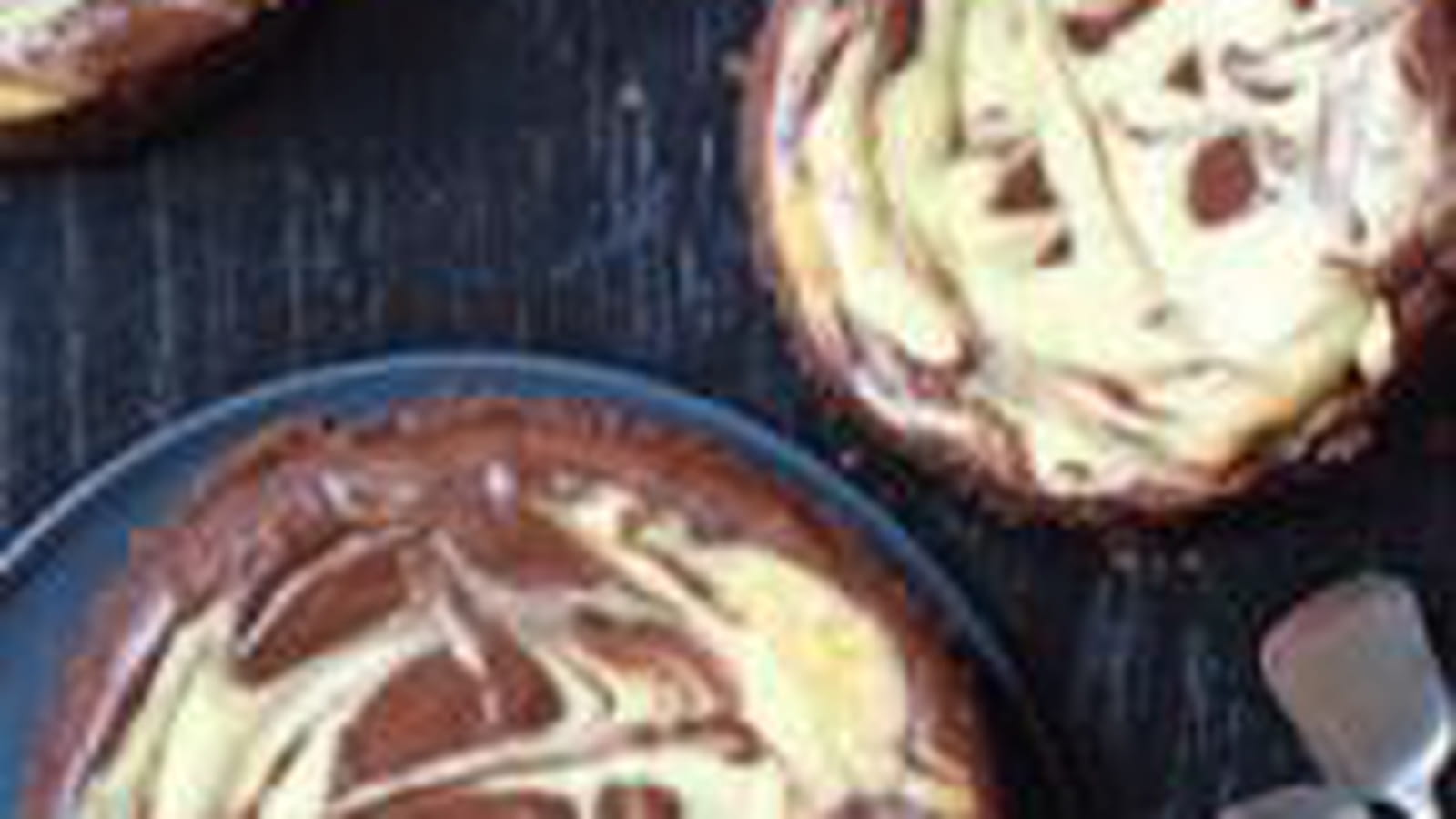 Cheesecake marbré au Mars
