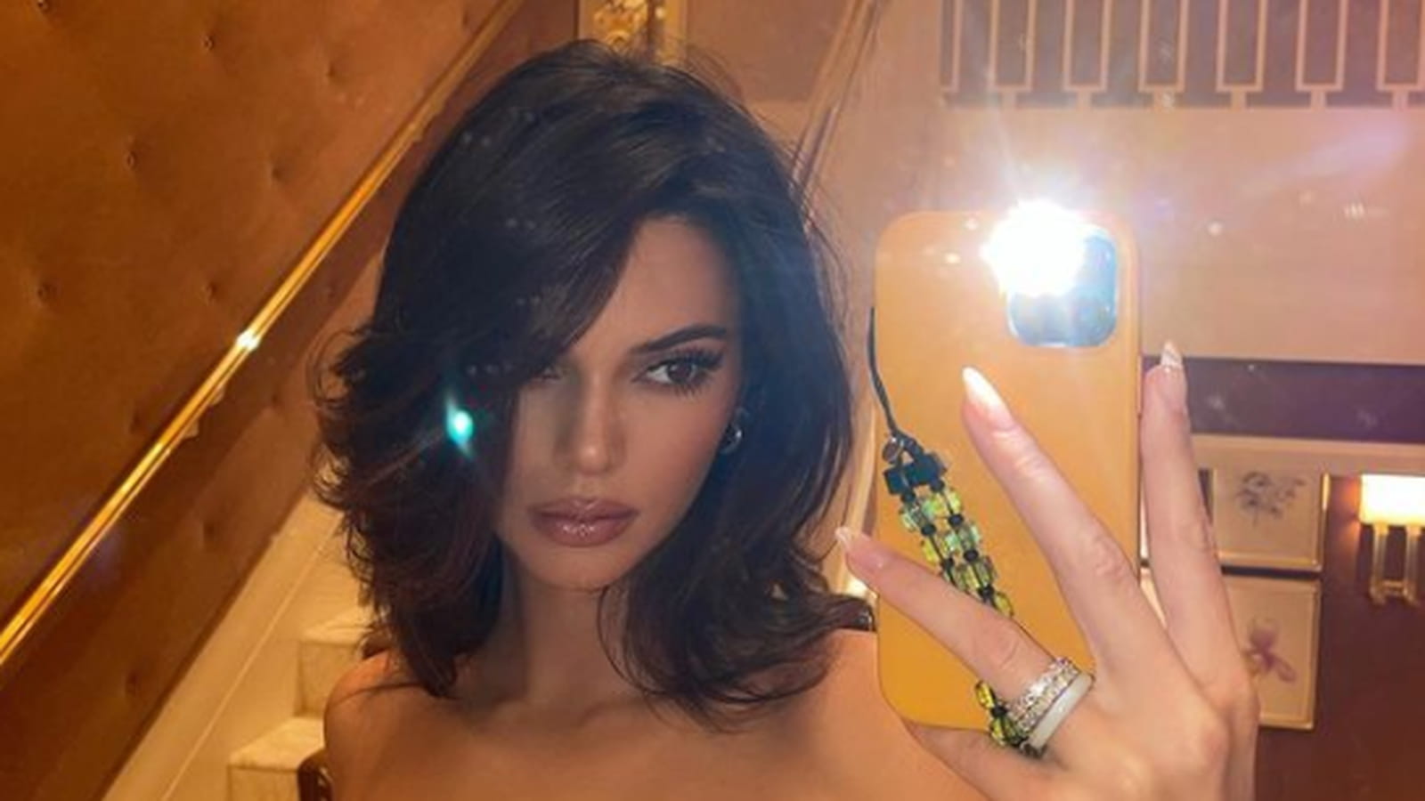 Le brushing volumineux de Kendall Jenner