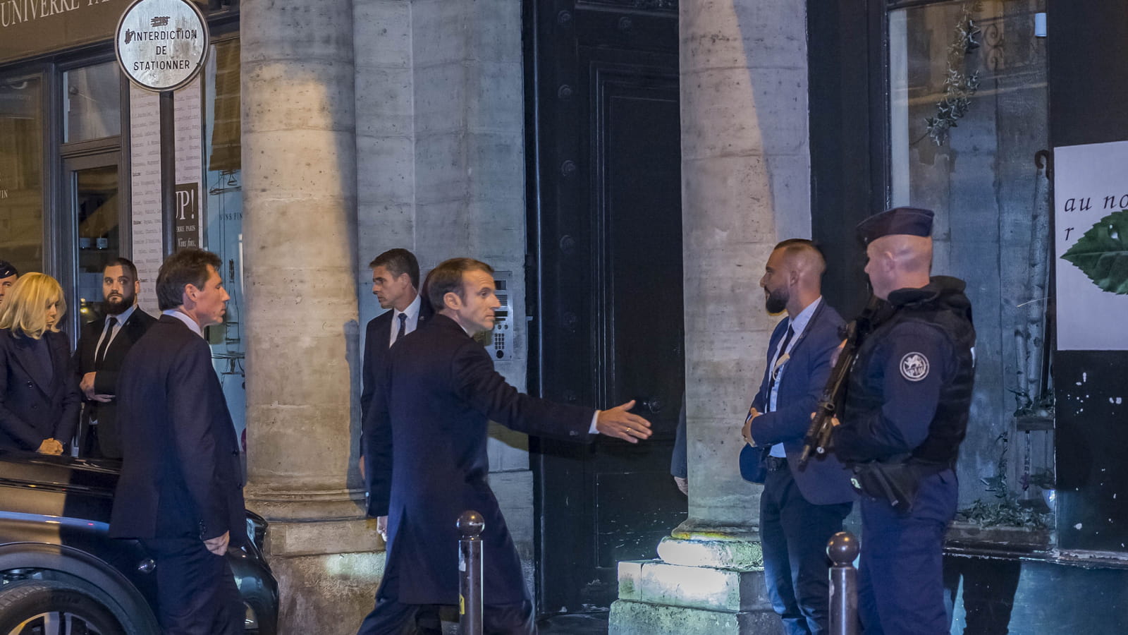 Brigitte et Emmanuel Macron 