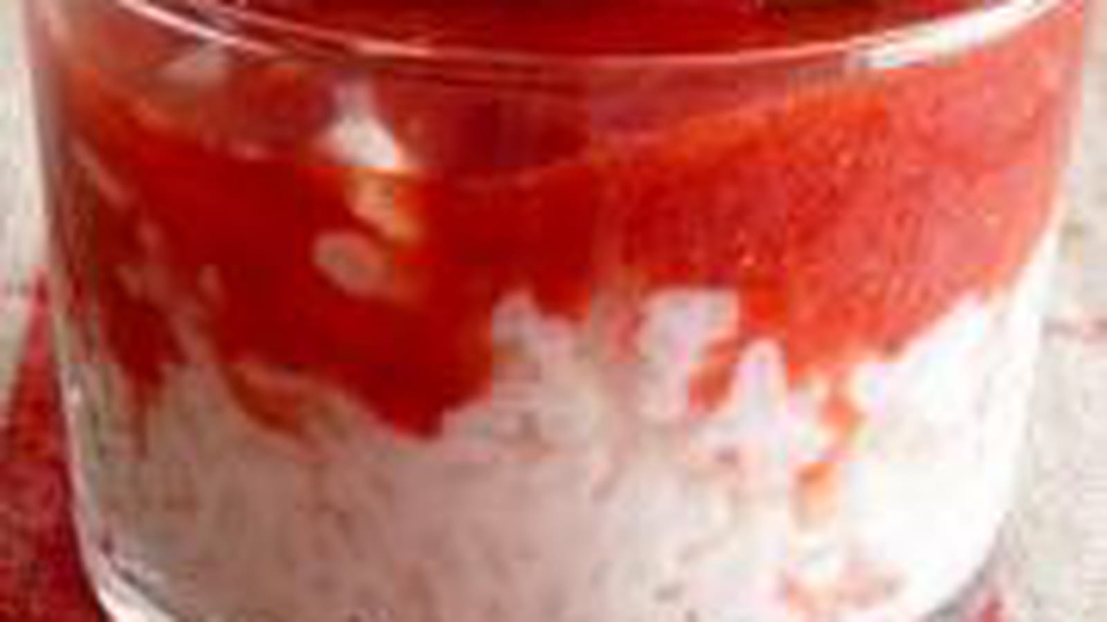 Riz coco fraises