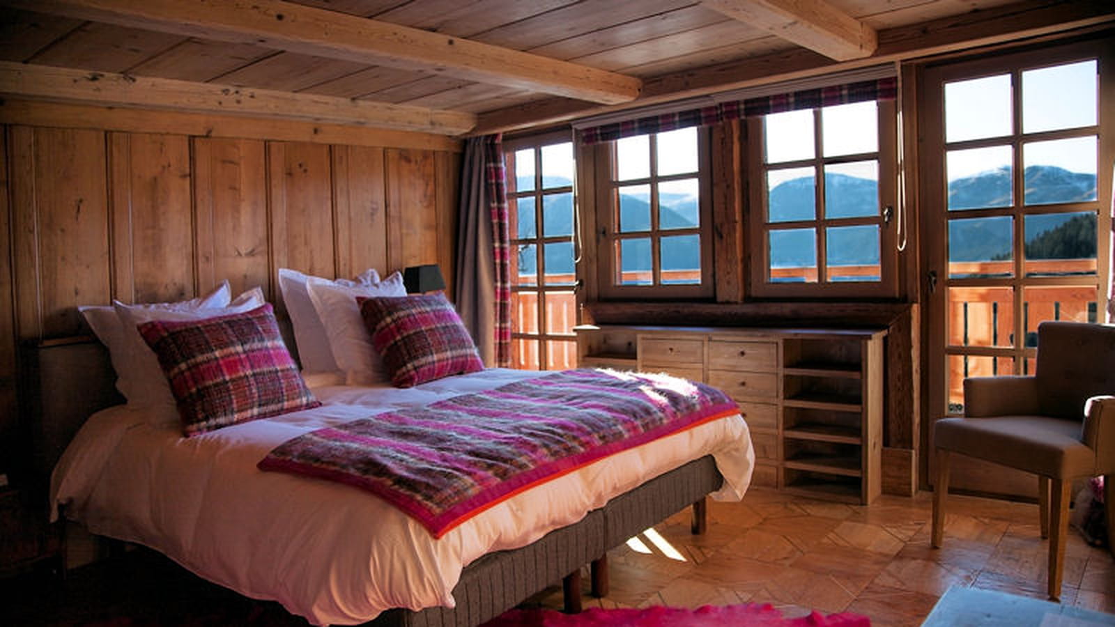 Chambre rose