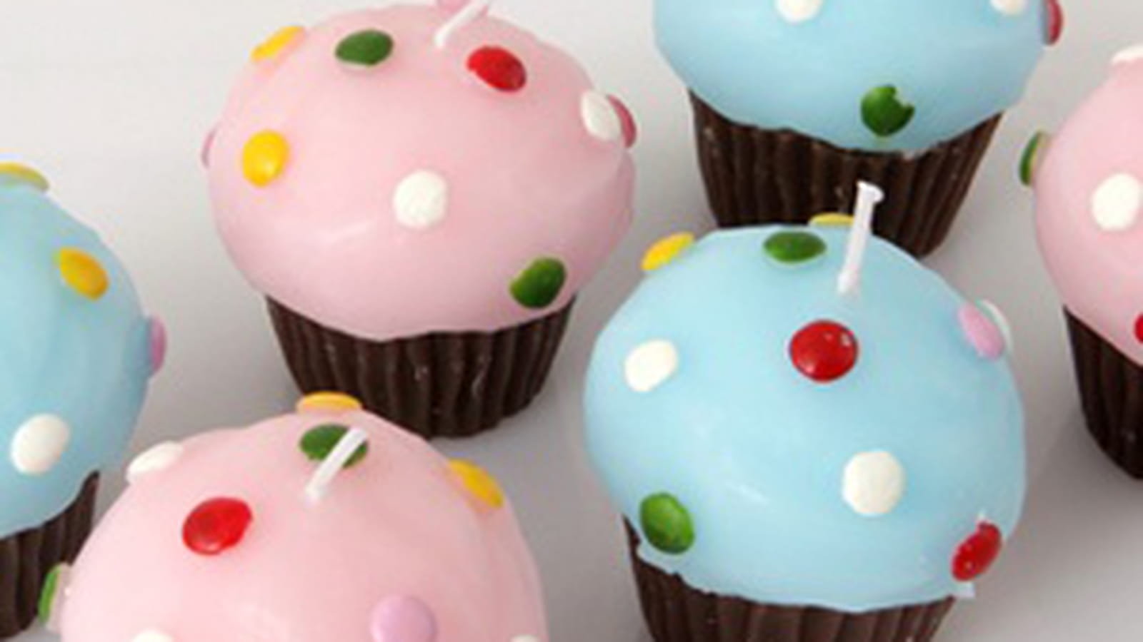 Bougies cupcakes d'Amadeus