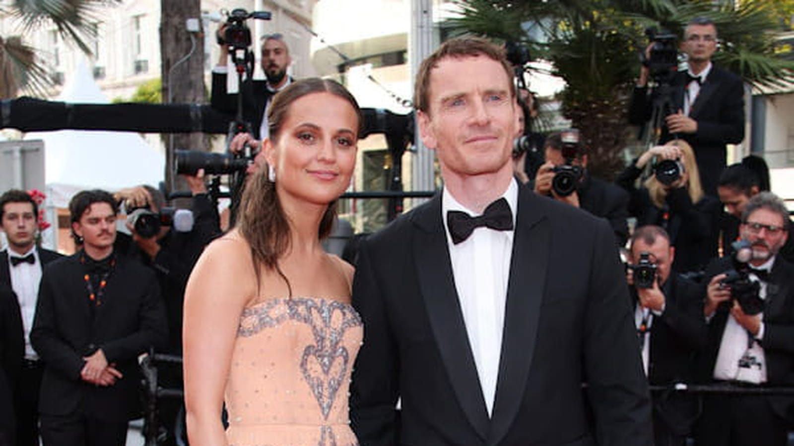 Alicia Vikander et Michael Fassbender le 21 mai 2023