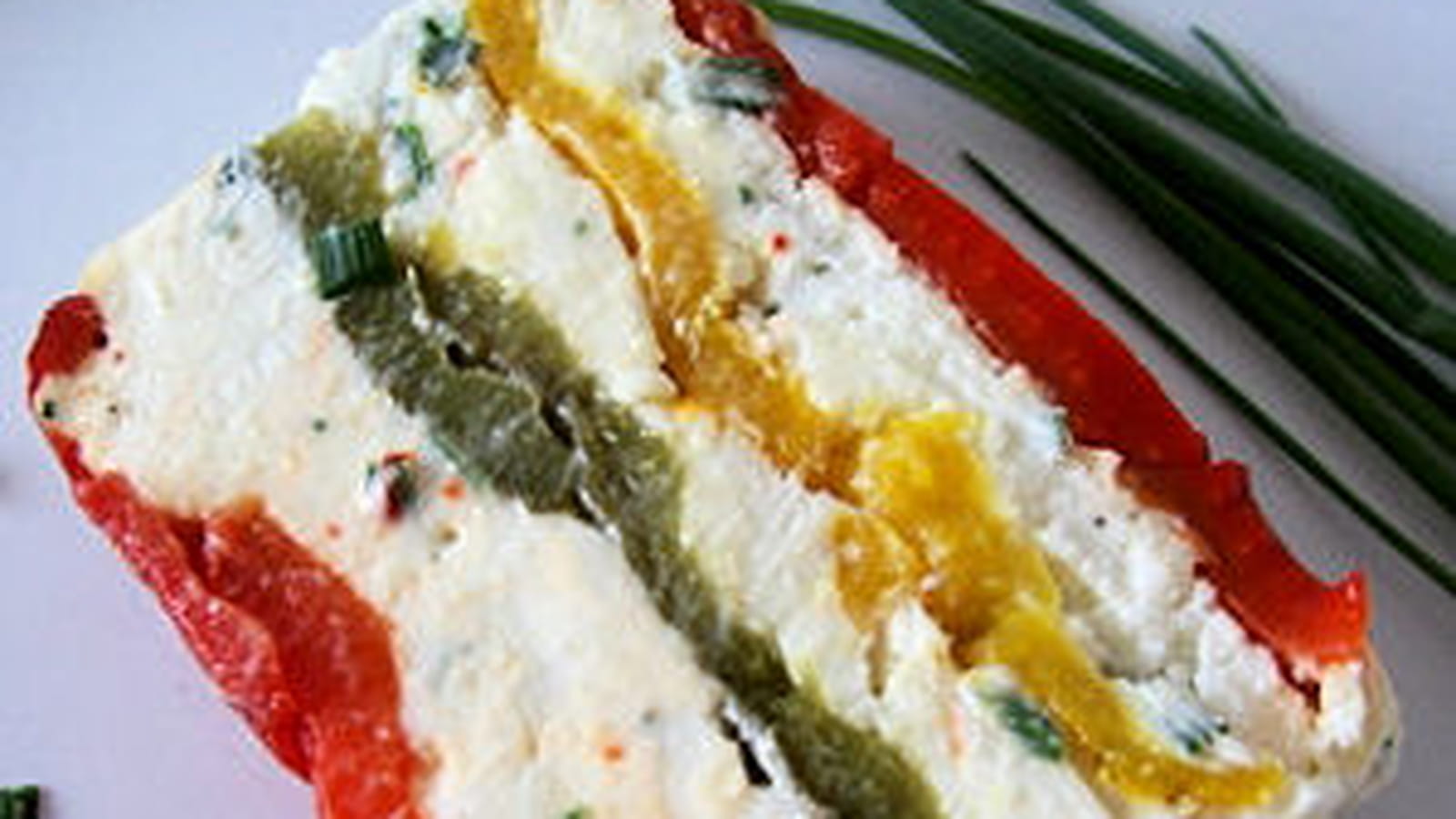 Poivrons et chèvre