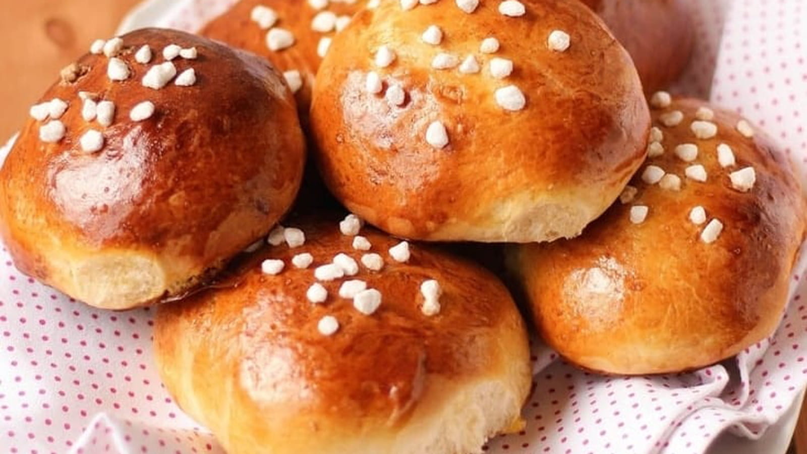 Brioches au sucre