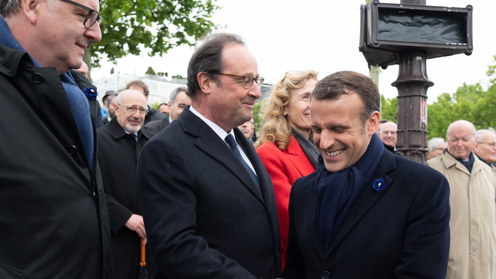 François Hollande et Emmanuel Macron