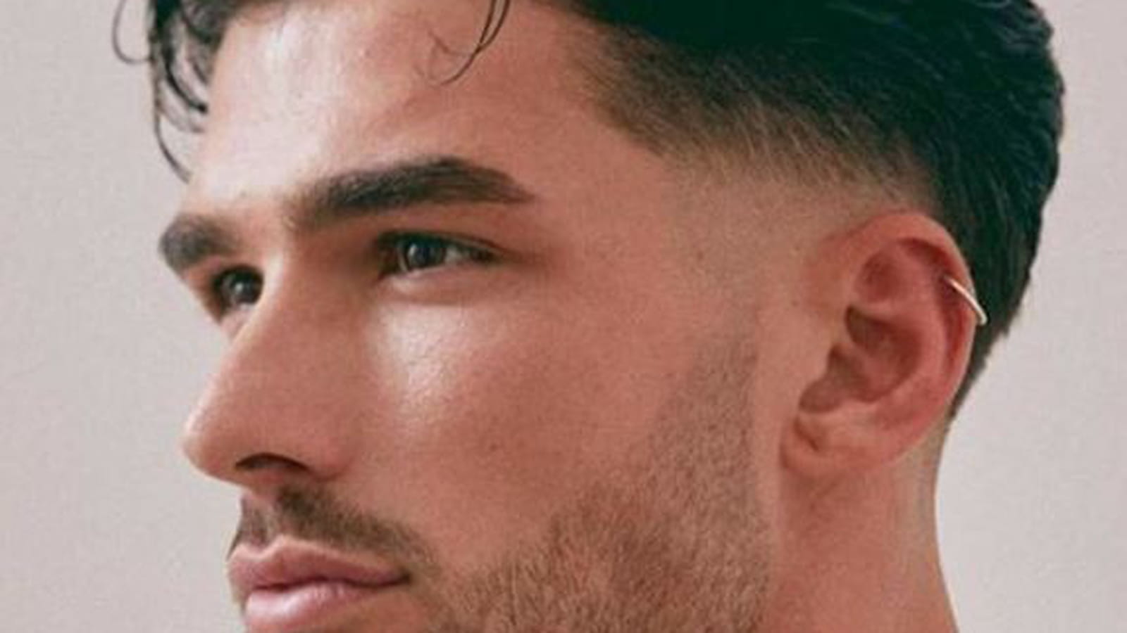 Le wet look avec dégradé léger