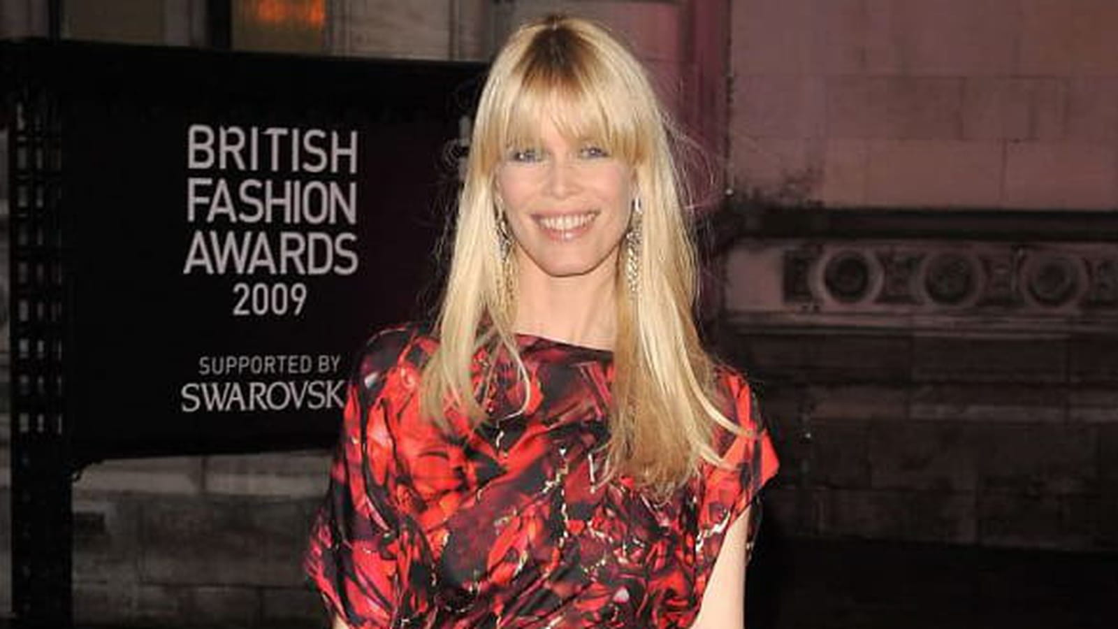 Claudia Schiffer le 9 décembre 2009